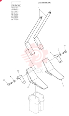 Схема (SK220) - MARK IV EXCAVATOR ASN LQ02101 (1/95-12/00) 24100N6902F3