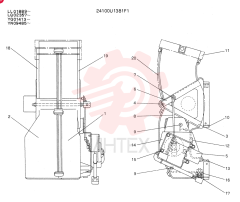 AIR DUCT 24100U1381F1