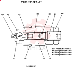VALVE 2436R913F1