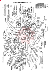 WIRING ASSY., ELECTRIC ( N.A., S.A.), Serial Range: 1/1/97-2/9/98 24100J16967F4 (2)