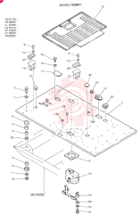 PLATE ASSY, FLOOR 24100J13289F1