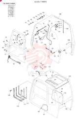 Схема (SK220LC) - MARK IV EXCAVATOR ASN LL01801 (1/95-12/97) 24100J11965F5 (1)