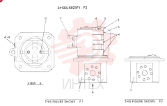 JOINT ASSY, SWIVEL CONSISTS OF THE FOLLOWING PARTS 24100J6023F1