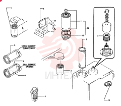 ENGINE OIL FILTER (L=5 1/4") (FOR 500 HR. OIL PAN)