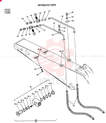 ARM ASSY., 3.66M(NIBBLER & BREAKER)(OPTION -N.A., EC.) 24100115110F3 (1)