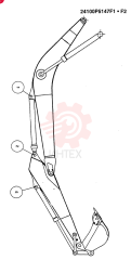 ATTACHMENT PIN SUBSTITUTION (NORTH EUROPE) 24100P5147F1