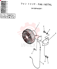 FAN INSTAL 24100P4433F1