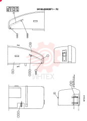 1,600 LBS. WELDMENT, COUNTERWEIGHT ADDITON FOR 24100P4923F1 COUNTERWEIGHT ONLY, Remarks: (USE FOR 60' LONG REACH FRONT END) 1/15/98-6/1/98