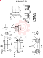 BOOM/ARM SAFETY (NO ATTACHMENT), F1: F1 24100J19598F1 (1)