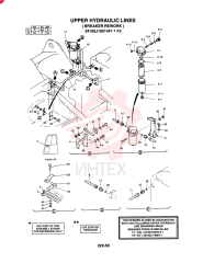UPP. HYD. LINES (REWORK) (BREAKER) - KAI, ME 24100J18014F1