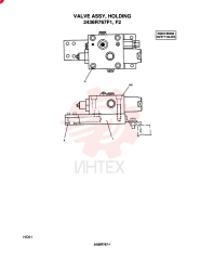 VALVE ASSY, HOLDING CONSISTS OF THE FOLLOWING PARTS:, F1: F1
