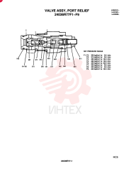 Схема (SK250) - MARK IV EXCAVATOR ASN LQU0101 (GLOBAL) (1/04-12/05) 24036R77F1