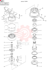 HYDRAULIC MOTOR 24100J11720F4