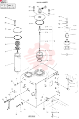 Схема (SK250) - MARK IV EXCAVATOR ASN LQU0101 (NA) (1/98-12/04) 24100J16982F1