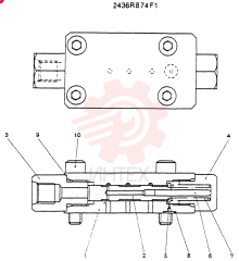 VALVE 2436R874F1