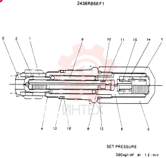 PILOT VALVE 2436R866F1