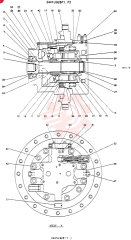 Схема (SK250) - MARK IV EXCAVATOR ASN LQU0101 (NA) (1/98-12/04) 2441U928F1