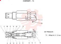 VALVE PRESSURE RELIE 2436R858F1 (2)