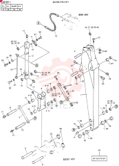 ARM ASSY, 3.66M 24100J15110F1