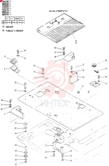 PLATE ASSY, FLOOR (BREAKER) 24100J17386F2