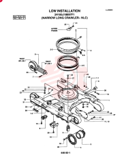 LOW INSTALLATION (OPTIONAL- EC) (NARROW LONG CRAWLER- NLC) 24100J18897F1