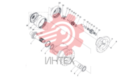 Редуктор колеса в сборе SP109936_000_00