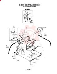 ENGINE CONTROL ASSY, F1: F1, Remarks: ~4/19/97