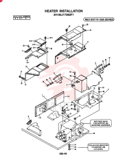 HEATER INSTALL (N.A., S.A, EUROPE) 24100J17282F1