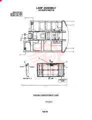 LAMP ASSY. (N.A., S.A.), F7: F7