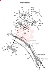 BOOM ASSY., 6.02M (BOOM AND ARM SAFETY) (OPTION - N.A., EC) 24100J15272F1 (1)