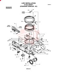 LOW INSTALLATION (OPTIONAL - EC) (STANDARD CRAWLER - SC) 24100J18896F1