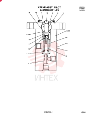 Схема (SK250NLC) - MARK IV EXCAVATOR ASN LLU5059 (GLOBAL) (1/95-12/06) 2436U1200F1
