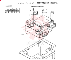 CONTROLLER INSTAL 24100P4425F7