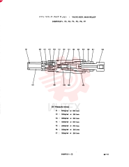 VALVE ASSY, MAIN RELIEF, Remarks: CONSISTS OF THE FOLLOWING PARTS 2436R752F1-F7