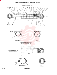 Схема (SK300) - MARK IV EXCAVATOR ASN LCU0101 (1/95-12/99) 2438U1171F1
