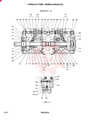 HYDRAULIC PUMP 2437U470F1