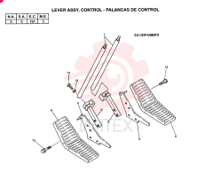 LEVER ASSY, CONTROL 24100P4480F2