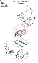SEAT GROUP 24100N8661F1
