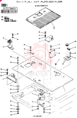 PLATE ASSY, FLOOR (BREAKER) 24100J17386F2