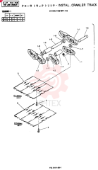 Схема (SK300) - MARK IV EXCAVATOR BTW LCU0001 - LCU0100 (1/95-12/99) 24100J15219F1