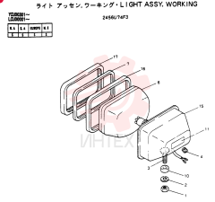 LIGHT ASSY.,24V, 70W