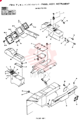 PANEL ASSY, INSTRUMENT 24100J17011F9