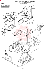 HEATER INSTAL (WITH HEATER) 24100J17282F1