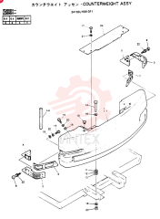 COUNTERWEIGHT ASSY 24100J16910F1