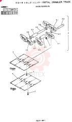 INSTAL, CRAWLER TRACK 24100J15219F5