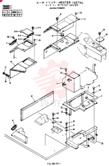 HEATER INSTAL (WITH OUT HEATER) 24100J17282F2