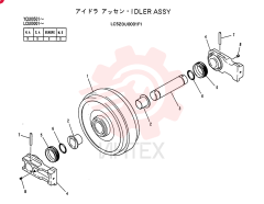 IDLER LC52DU0001F1