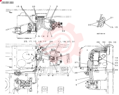 HYD LINES, PUMP LC30H00004F1