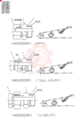 HYD CONNECTOR YN43H00004F1
