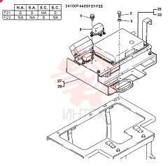 CONTROLLER INSTAL 24100P4425F21